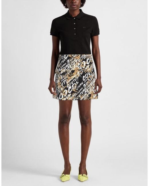 Versace Jeans Couture Black Mini Skirt