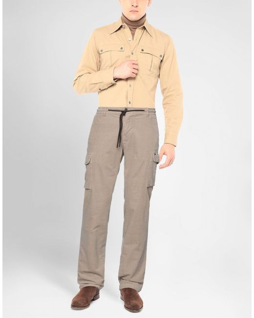 Mason's Natural Pants Cotton, Elastane for men
