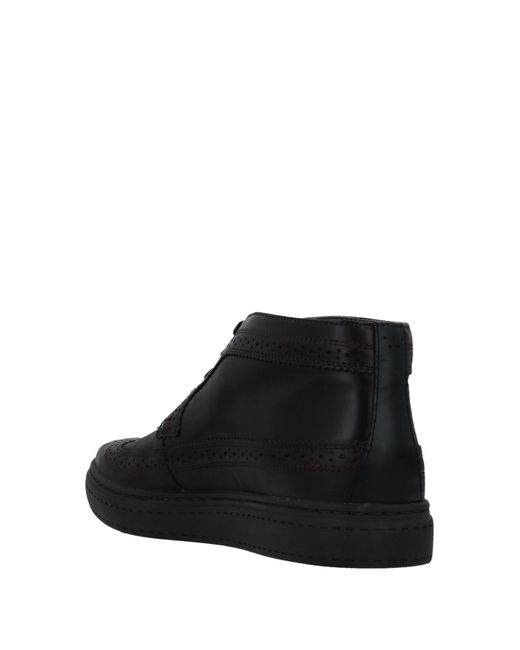 Paul Smith Ankle Boots in Dark Brown (Black) for Men - Lyst