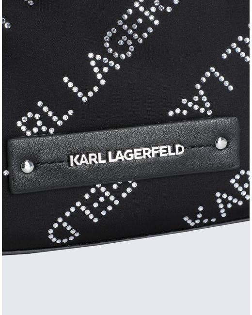 Bolso de mano Karl Lagerfeld de color Black