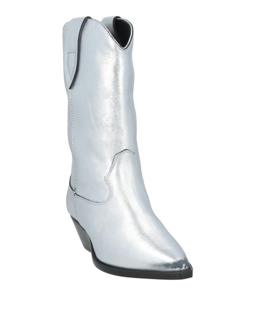 Isabel Marant White Ankle Boots