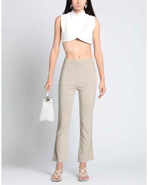AFORISMA Natural Pants Viscose, Polyamide, Elastane