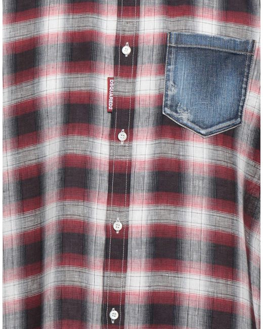 DSquared² Red Shirt for men