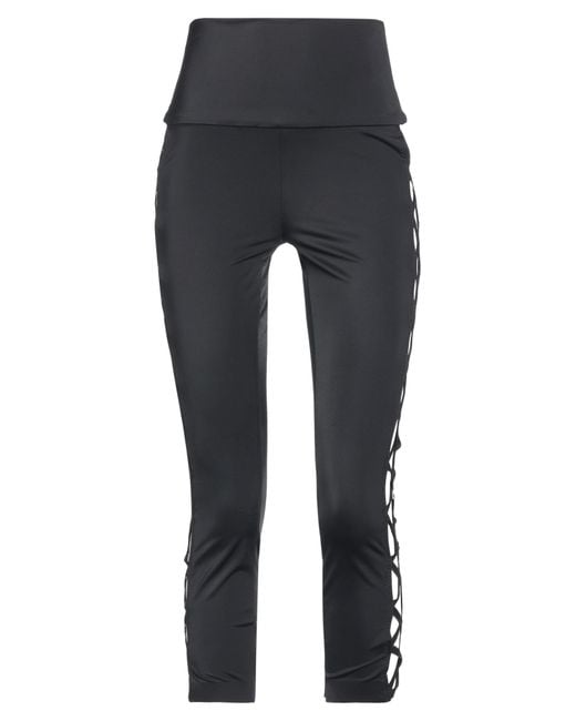 Norma Kamali Black Leggings