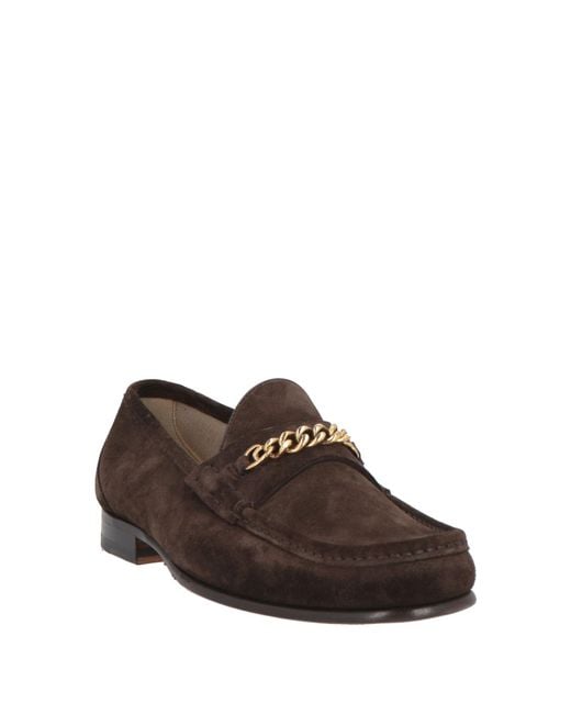 Tom Ford Brown Loafers Calfskin for men