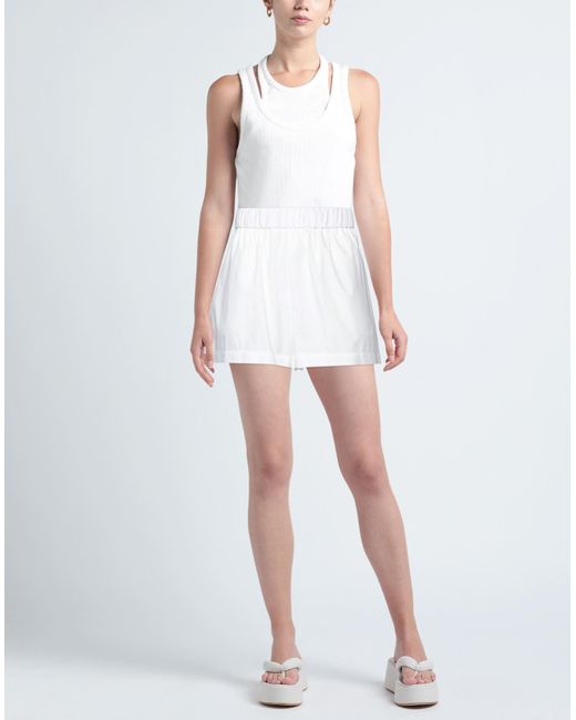 RED Valentino White Shorts & Bermuda Shorts