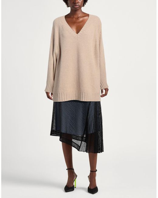 Weekend by Maxmara Natural Sweater Wool, Polyamide, Viscose, Cashmere