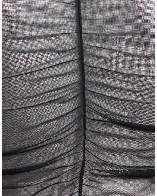 Patrizia Pepe Black Top Polyamide, Elastane