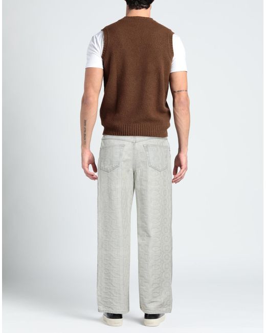 Marc Jacobs Gray Denim Trousers for men