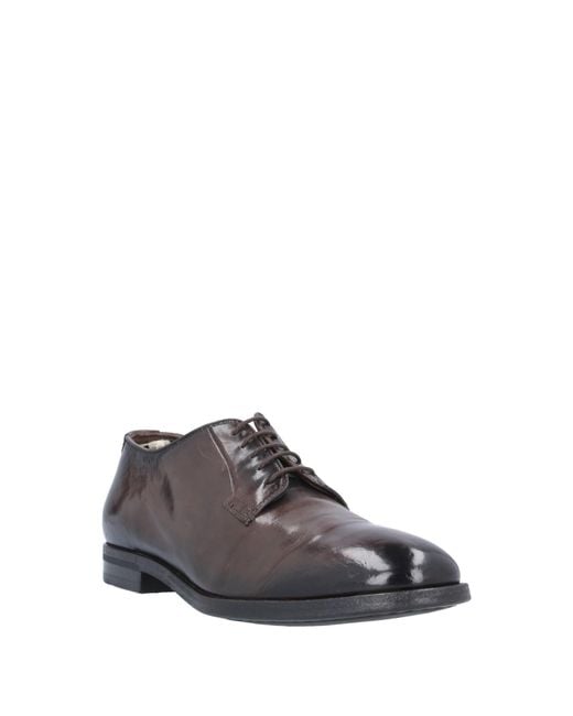 Stringate di Officine Creative in Brown da Uomo