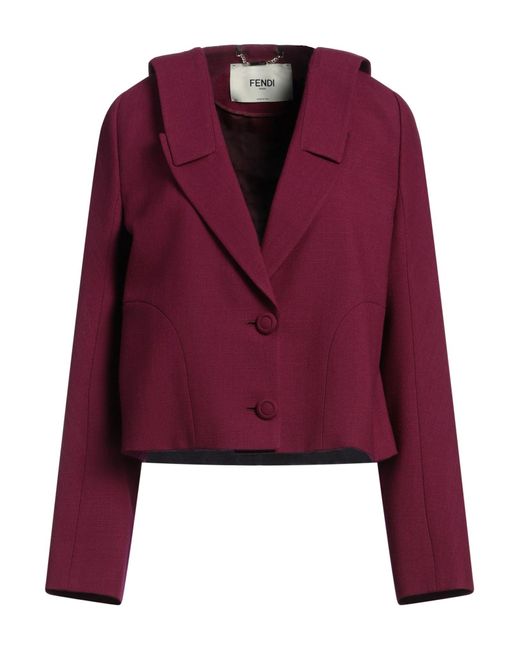 Fendi Red Blazer
