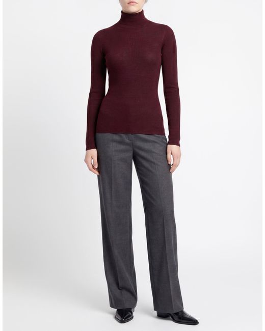 Aragona Purple Turtleneck