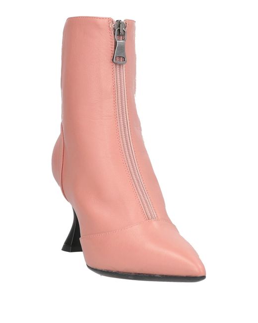 Walter Violet Pink Ankle Boots