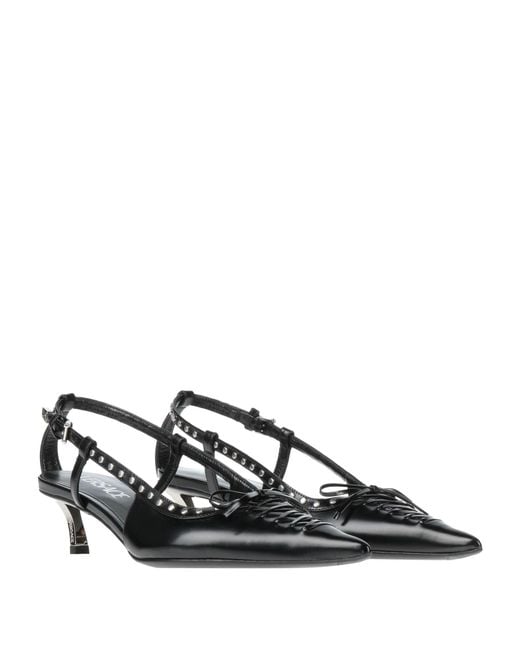 Versace Black Pumps