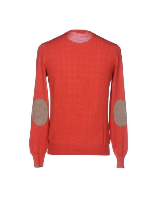 Gran Sasso Red Sweaters for men