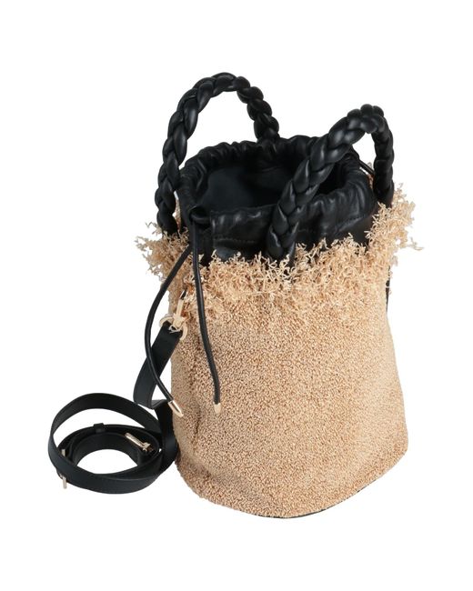Anita Bilardi Handbag Synthetic Fibers, Natural Fibers, Plastic
