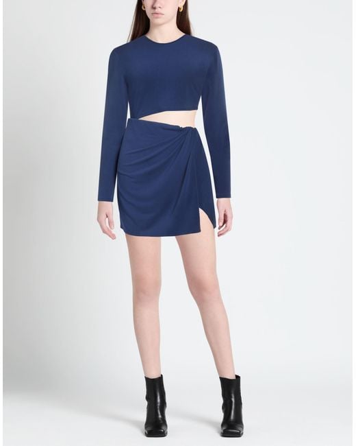 ANDAMANE Blue Mini-Kleid