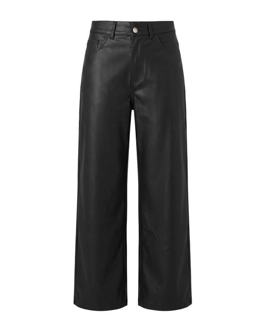 DISCLAIMER Black Pants Polyurethane