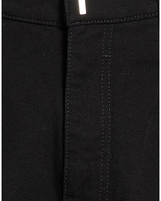 Givenchy Black Pants Cotton for men