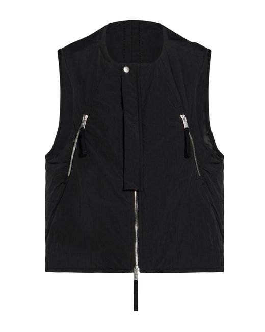 Thom Krom Black Vest Polyamide for men