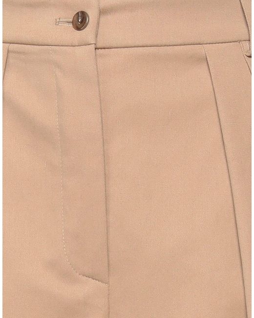 Alberta Ferretti Natural Pants