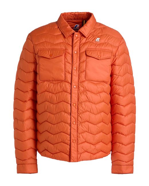 K-Way Orange Jacket for men
