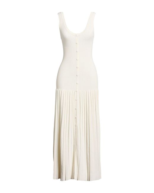 Sandro White Maxi Dress