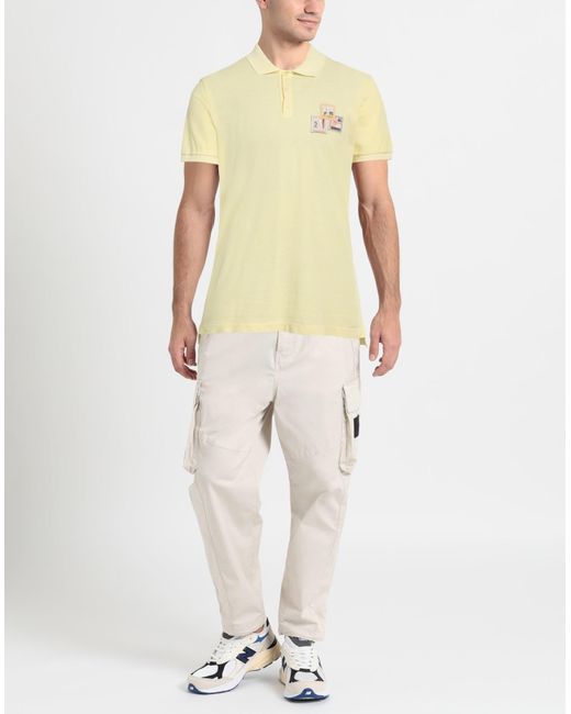 DSquared² Yellow Polo Shirt for men