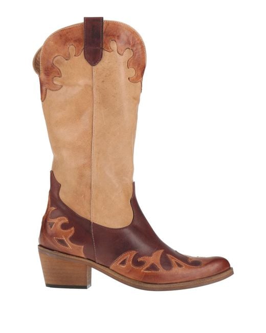 JE T'AIME Brown Boot Leather