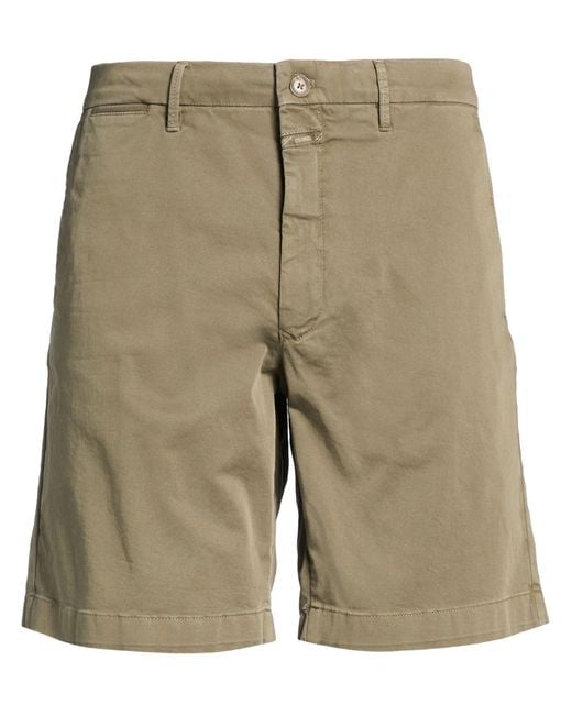 Closed Green Shorts & Bermuda Shorts for men
