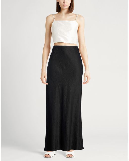 Theory Black Maxi Skirt