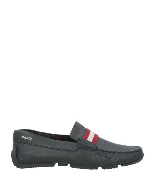 Bally Gray Loafers Leather for men