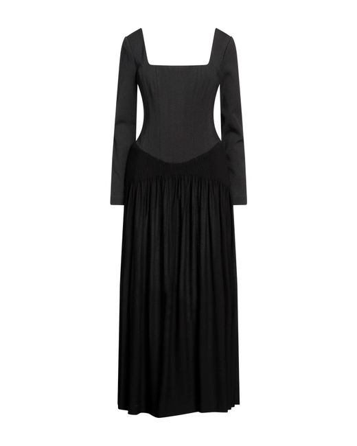 Tory Burch Black Midi Dress