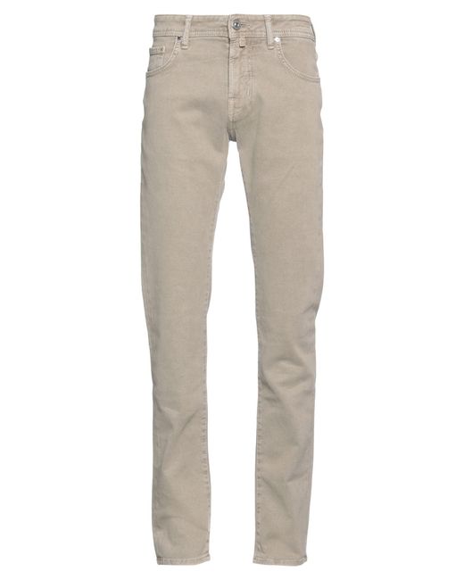 Jacob Cohen Gray Pants Cotton, Elastane for men