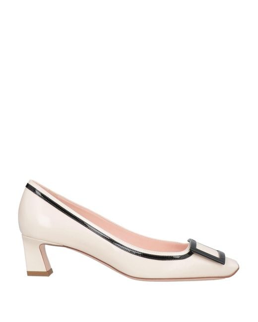 Decolletes di Roger Vivier in Natural