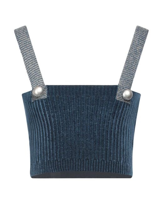 ELEONORA GOTTARDI Blue Top