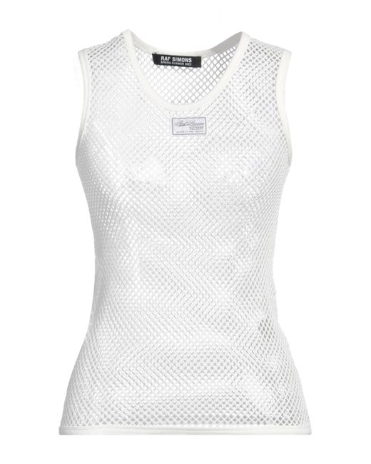 Top di Raf Simons in White