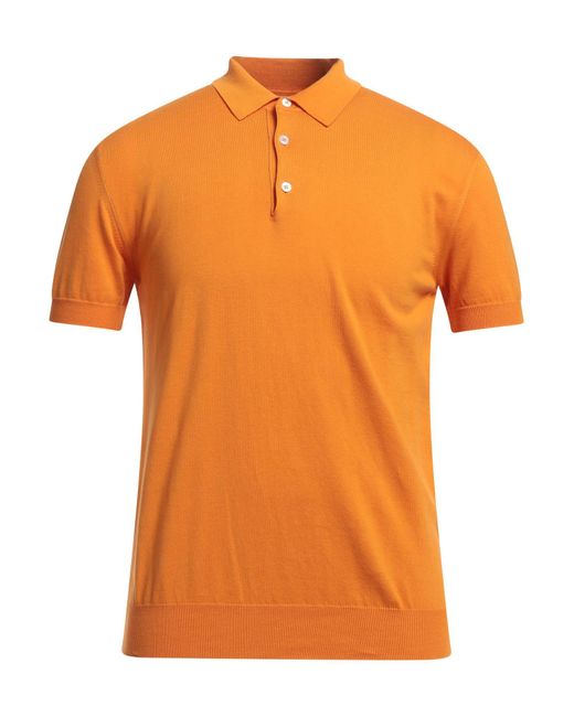 Baracuta Orange Apricot Sweater Cotton for men