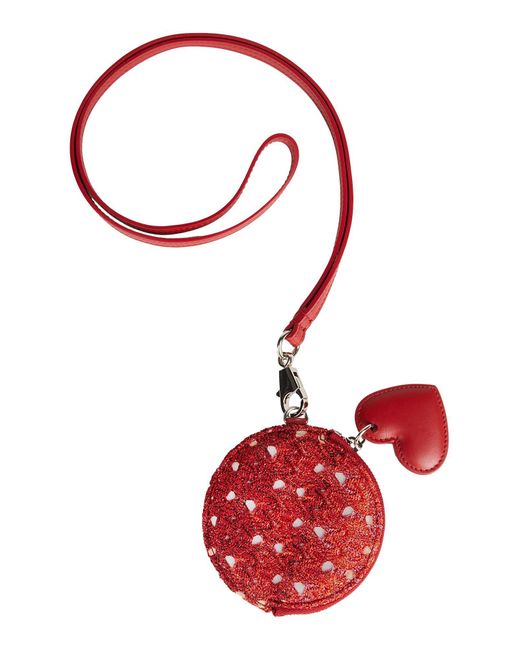 Portafoglio Con Tracolla di Missoni in Red