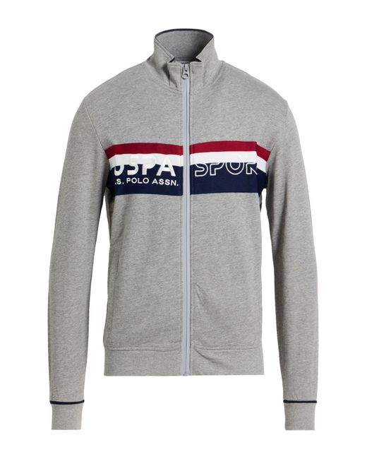 U..Polo Assn. Sweat-Shirt U.S. POLO ASSN. pour homme en coloris Gray