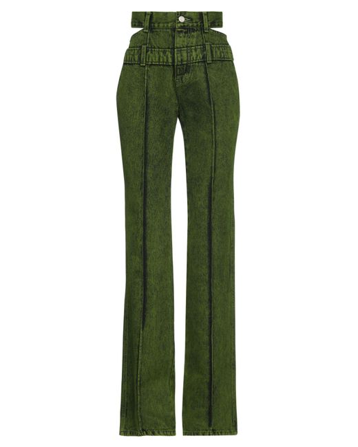 ANDERSSON BELL Green Jeanshose