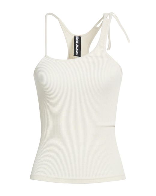 ANDREADAMO White Top Polyamide, Elastane
