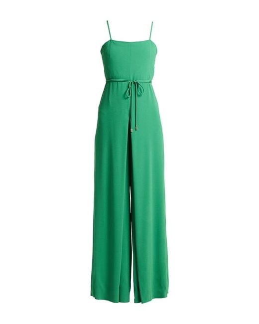 Marella Green Jumpsuit Triacetate, Polyester