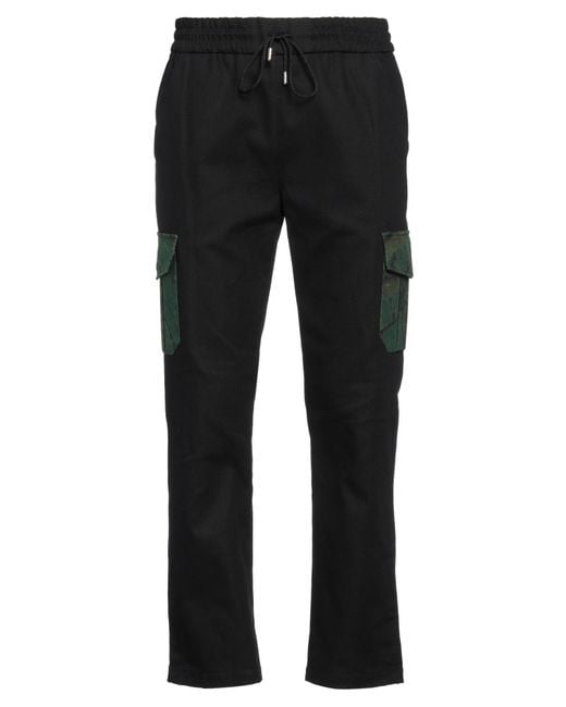Pantalone di Just Don in Black da Uomo