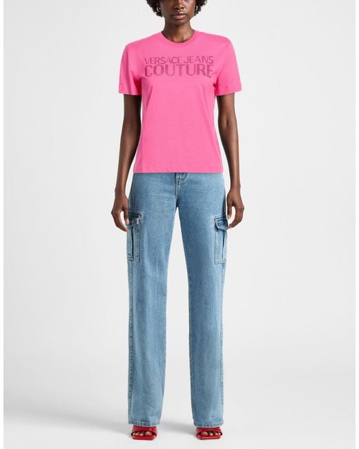 Versace Jeans Couture Pink T-Shirt
