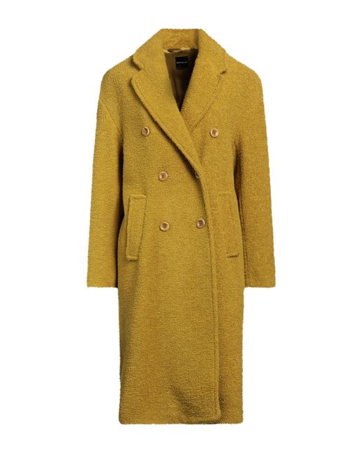 Pennyblack Yellow Lime Coat Virgin Wool, Polyamide
