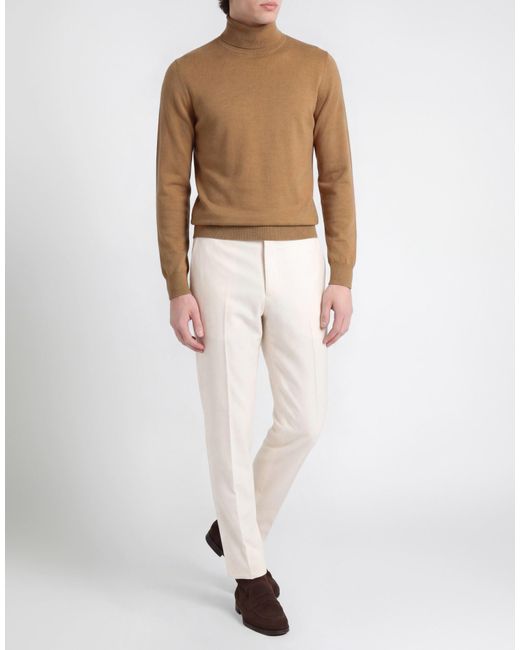 Gran Sasso Brown Turtlenecks for men