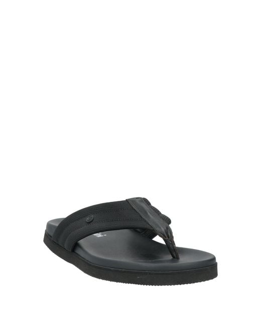 Baldinini Black Thong Sandal for men
