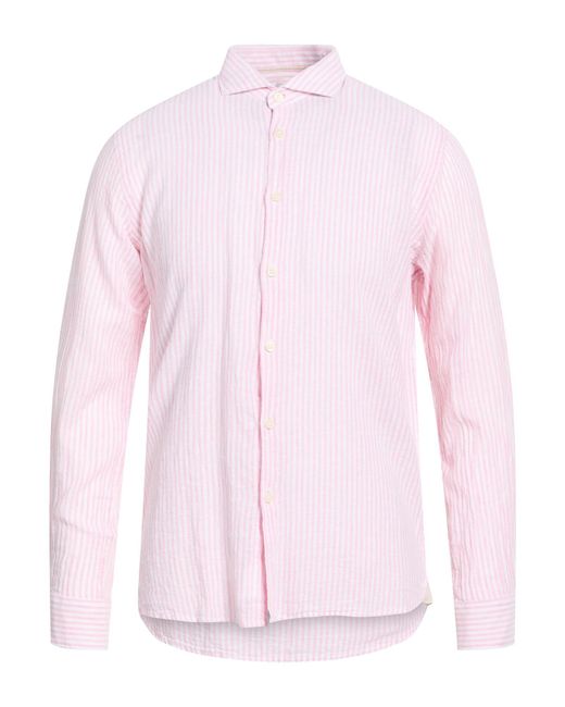 PHILOTINTO Pink Shirts for men