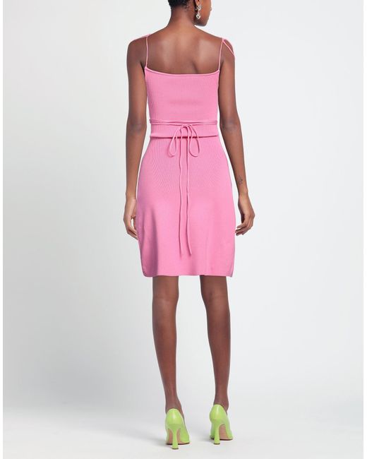Mach & Mach Pink Mini-Kleid